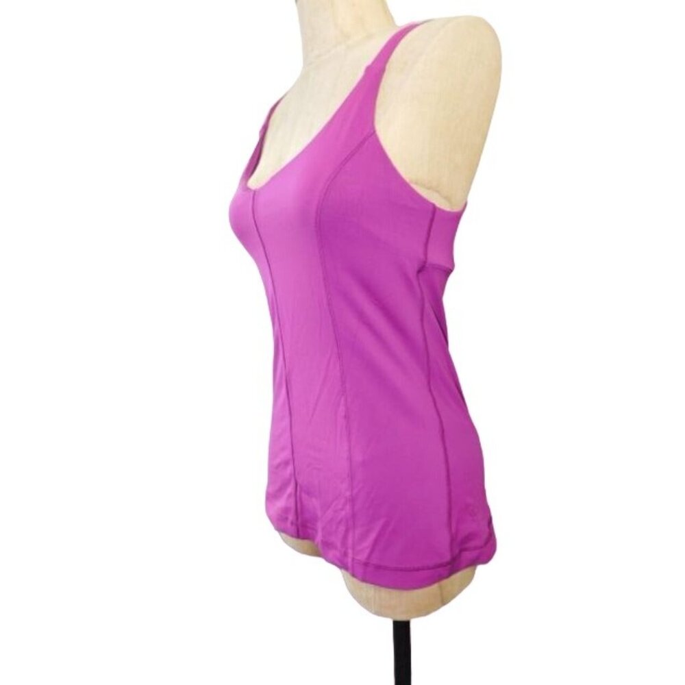 Lululemon Size 6 strappy Athletic Workout Fitness Sporty Top - Picture 2 of 3